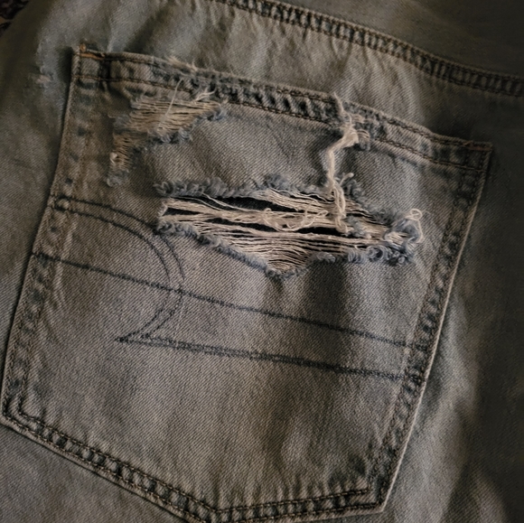 American eagle wide leg crop jeans, size 20. NWOT. - Picture 3 of 10